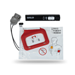 Physio Control Lifepak CR Plus Pile + 1 paire d’électrodes