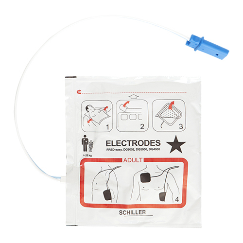 Schiller FRED Easy / Skity électrodes - 8739