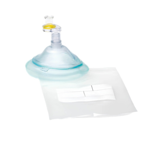 Masque de poche Laerdal dans sachet plastique, 10 pièces