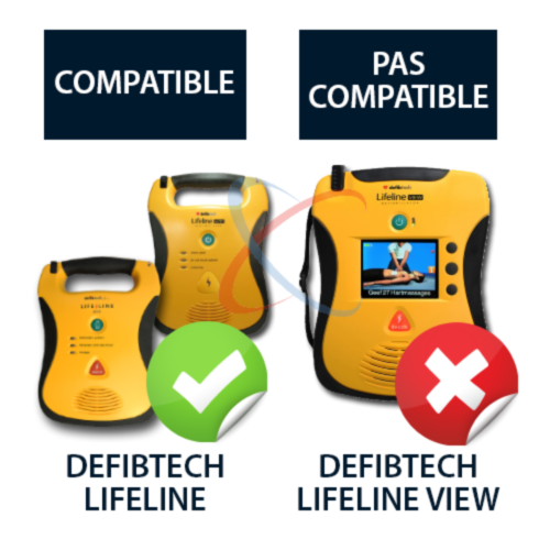 DEFIBTECH LIFELINE ÉLECTRODES PEDIATRIQUES. - 5745