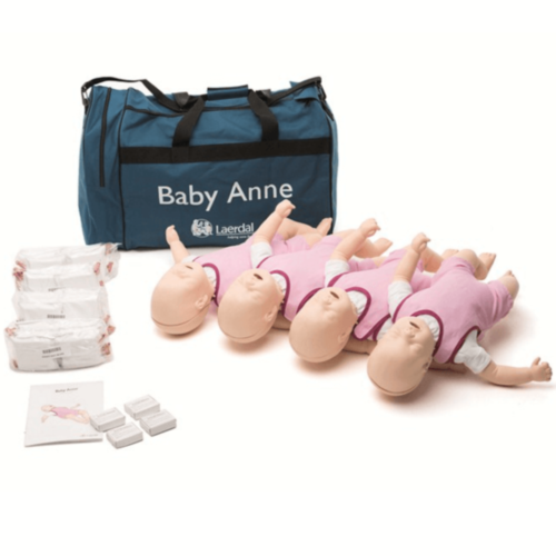Laerdal 4 pack Baby Anne Mannequins avec sac souple