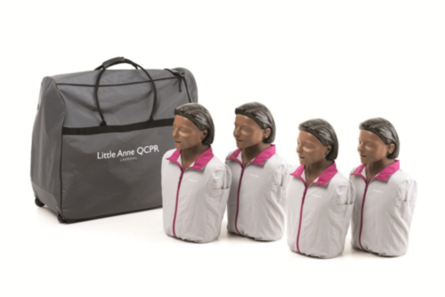 Pack de 4 Laerdal Little Anne QCPR - version noire