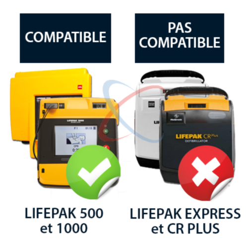 Physio-Control Lifepak 500/1000 (Quik-Combo) - 8833