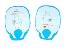 Physio-Control Lifepak 500/Lifepak 1000 patchs adhésifs (5 paires) - 5593