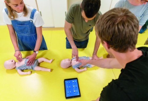 Laerdal Little Baby QCPR (version noire)