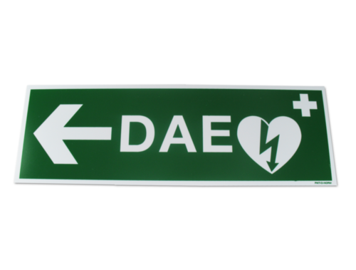 PACK Signalétique DAE 5 autocollants (usage intérieur) - 7033
