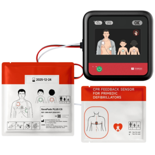 Primedic Heartsave myPAD Display Connected Défibrillateur automatique  - 13093