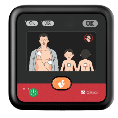 Primedic Heartsave myPAD Display Connected Défibrillateur semi-automatique 