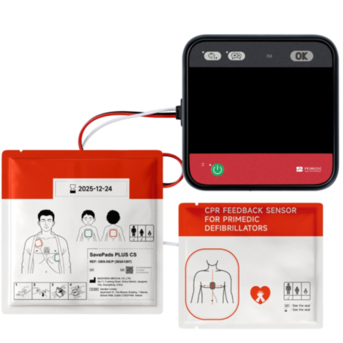 Primedic Heartsave myPAD Display Connected Défibrillateur automatique  - 13175