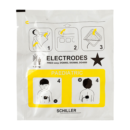 Schiller FRED Easy / Skity électrodes pédiatriques - 8737