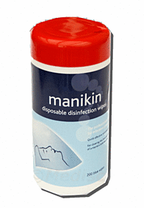 lingettes désinfectantes « Manikin »